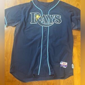 MAJESTIC TAMPA BAY RAYS RICHARDSON JERSEY SIZE 52